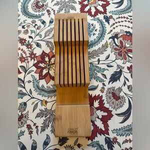 Joseph Joseph Bamboo Drawer Knife Organizer